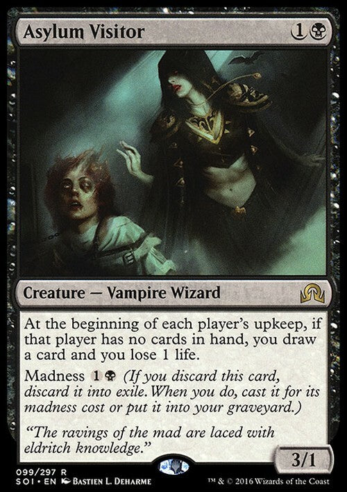 Asylum Visitor ~ Shadows over Innistrad [ EX ] [ Magic MTG ]
