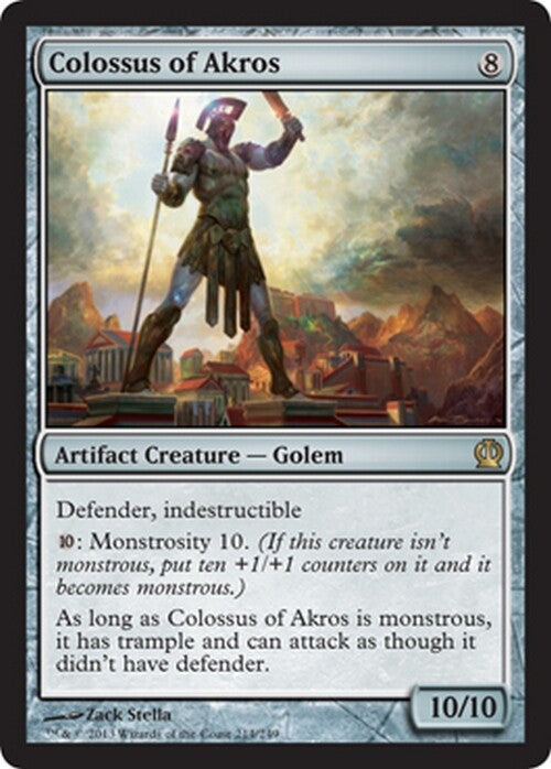 Colossus of Akros ~ Theros [ EX ] [ Magic MTG ]