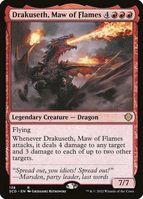 Drakuseth, Maw of Flames ~ Starter Commander [ NM ] [ Magic MTG ]