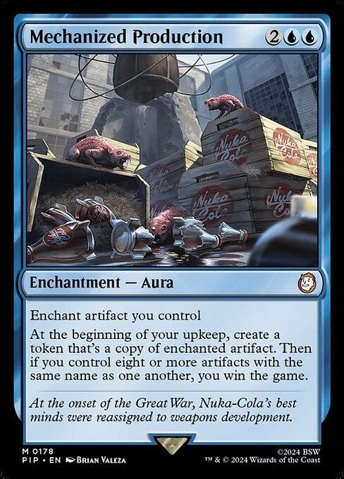 Mechanized Production ~ Commander: Fallout [ NM ] [ Magic MTG ]