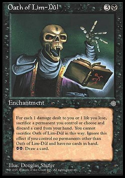 Oath of Lim-Dul ~ Ice Age [ EX ] [ Magic MTG ]