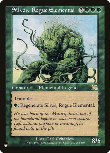 Silvos, Rogue Elemental ~ The List [ NM ] [ Magic MTG ]
