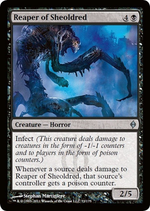 Reaper of Sheoldred ~ New Phyrexia [ EX ] [ Magic MTG ]