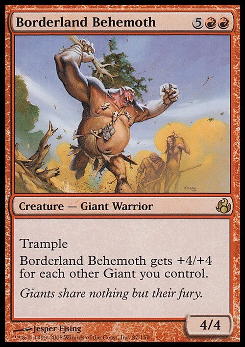 Borderland Behemoth ~ Morningtide [ EX ] [ Magic MTG ]