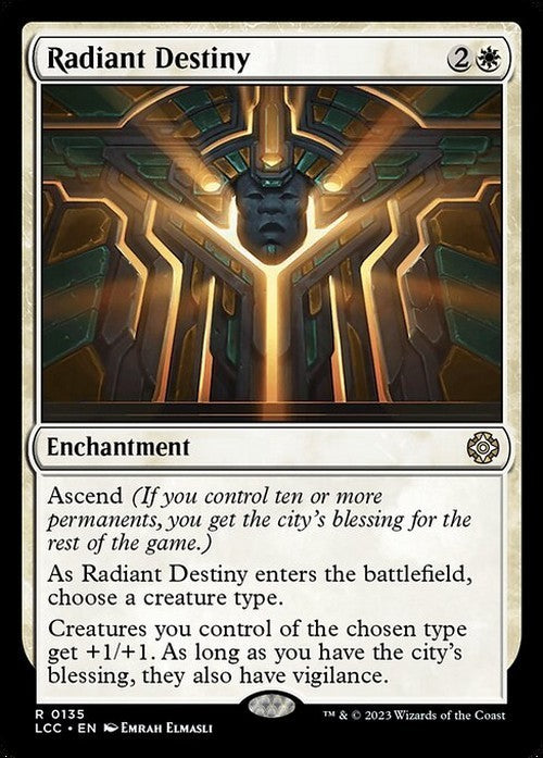 Radiant Destiny ~ Commander: The Lost Caverns of Ixalan [ NM ] [ Magic MTG ]