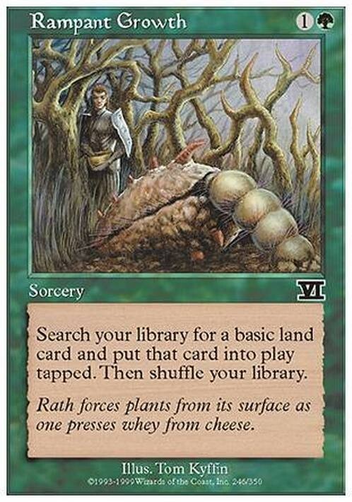 Rampant Growth ~ Sixth Edition [ EX ] [ Magic MTG ]