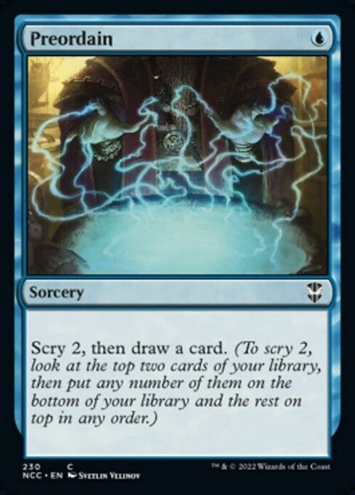 Preordain ~ Commander: Streets of New Capenna [ NM ] [ MTG ]
