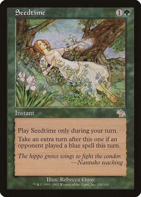 Seedtime ~ Judgment [ EX ] [ Magic MTG ]