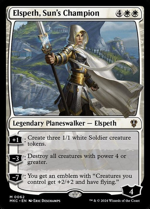 Elspeth, Sun's Champion ~ Commander: Murders at Karlov Manor [ NM ] [ MTG ]