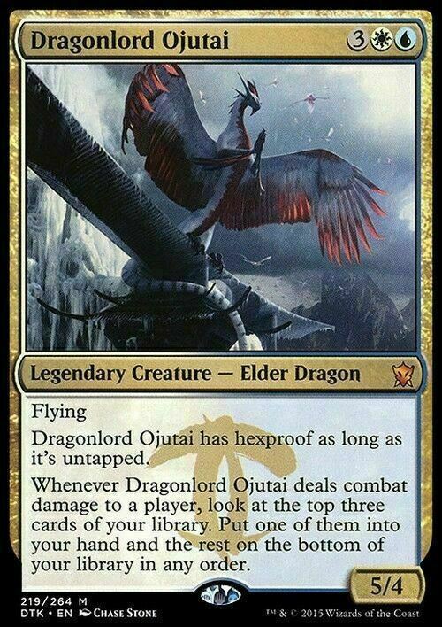 Dragonlord Ojutai ~ Dragons of Tarkir [ EX ] [ Magic MTG ]