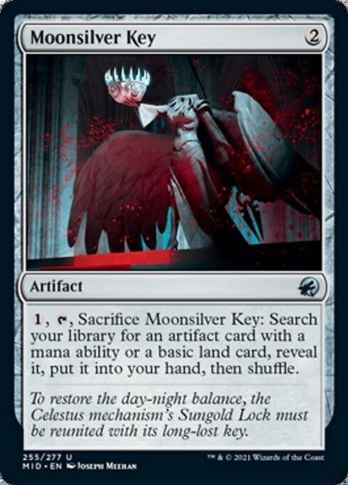 Moonsilver Key ~ Midnight Hunt [ EX ] [ Magic MTG ]