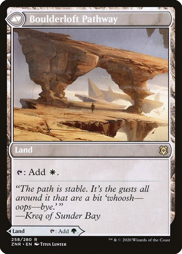 Branchloft Pathway / Boulderloft Pathway ~ Zendikar Rising [ NM ] [ Magic MTG ]