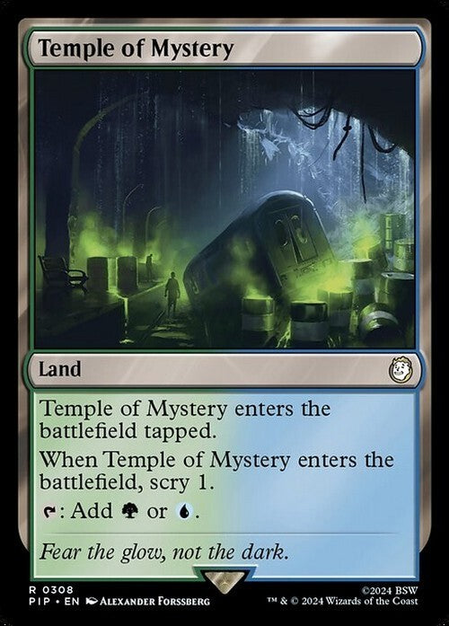 Temple of Mystery ~ Commander: Fallout [ NM ] [ Magic MTG ]