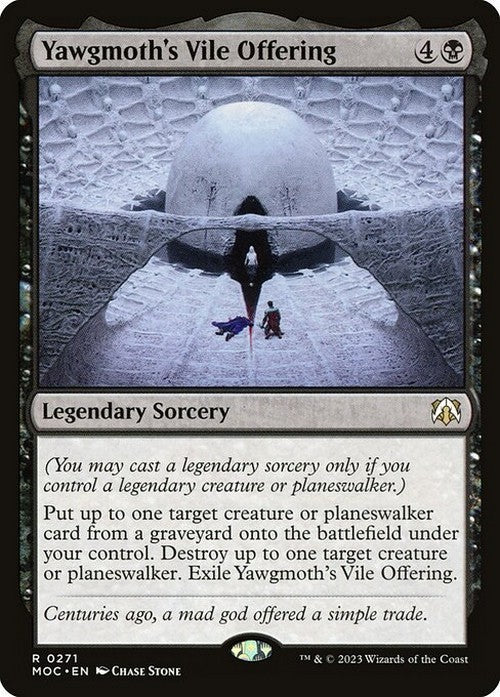 Yawgmoth's Vile Offering ~ Commander: March of the Machine [ NM ] [ Magic MTG ]