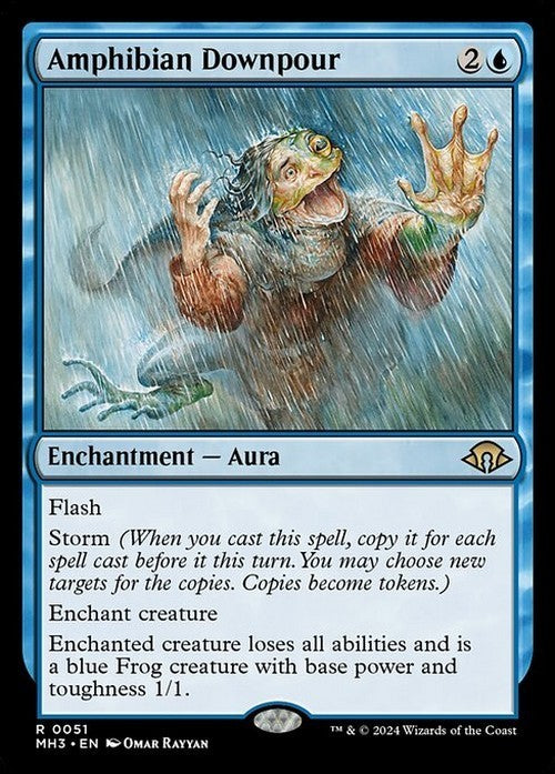 Amphibian Downpour ~ Modern Horizons 3 [ NM ] [ Magic MTG ]