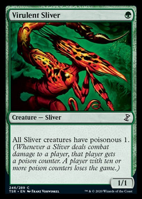 Virulent Sliver ~ Time Spiral Remastered [ NM ] [ Magic MTG ]
