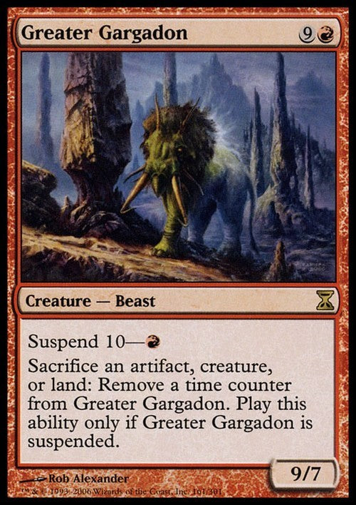 Greater Gargadon ~ Time Spiral [ EX ] [ Magic MTG ]