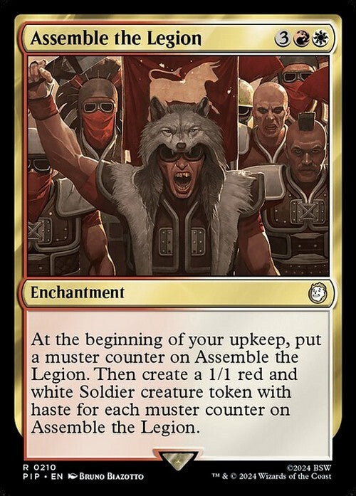 Assemble the Legion ~ Commander: Fallout [ NM ] [ Magic MTG ]
