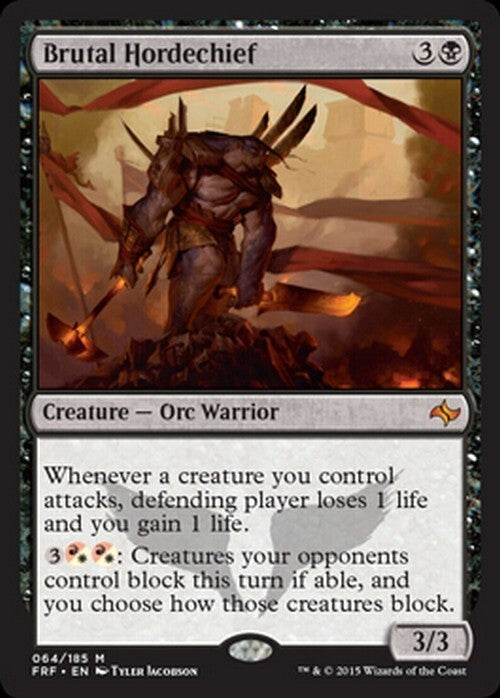 Brutal Hordechief ~ Fate Reforged [ EX ] [ Magic MTG ]