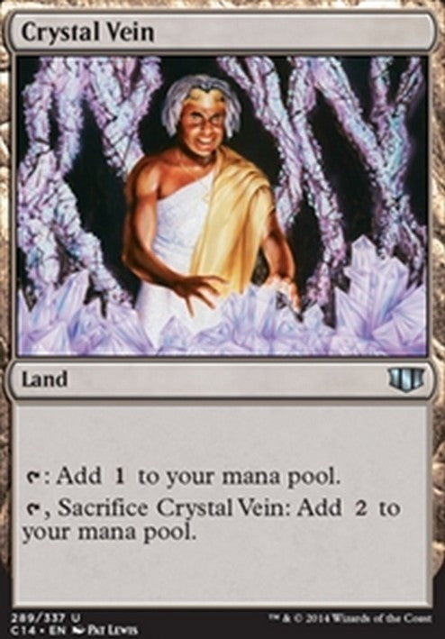 Crystal Vein ~ Commander 2014 [ EX ] [ Magic MTG ]