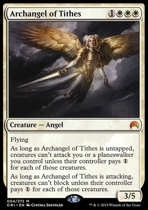 Archangel of Tithes ~ Magic Origins [ EX ] [ Magic MTG ]