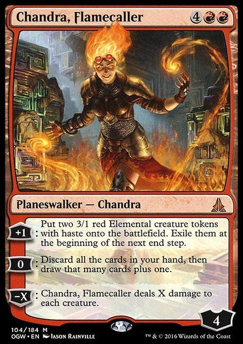 Chandra, Flamecaller ~ Oath of the Gatewatch [ EX ] [ Magic MTG ]