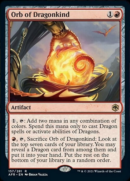Orb of Dragonkind ~ Adventures in the Forgotten Realms [ NM ] [ Magic MTG ]