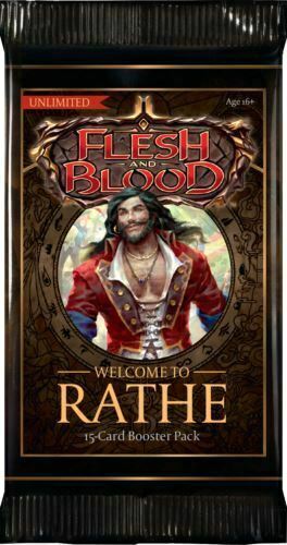 Booster Pack ~ Welcome to Rathe Unlimited ~ Flesh and Blood SEALED