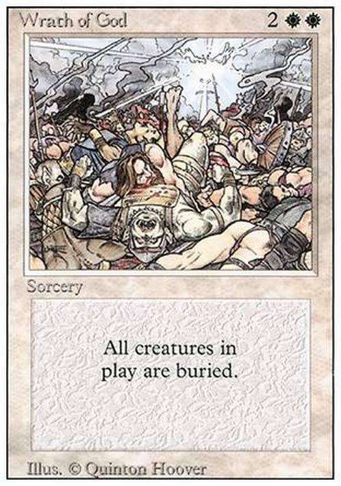 Wrath of God ~ Revised [ PLAYED ] [ Magic MTG ]