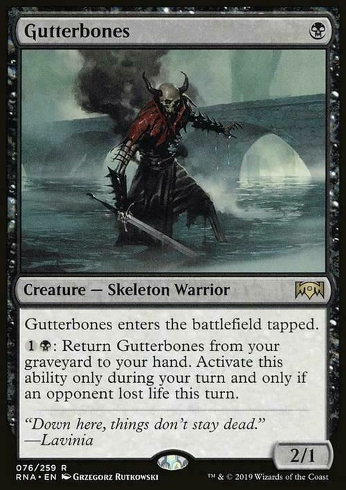 Gutterbones ~ Ravnica Allegiance [ EX ] [ Magic MTG ]