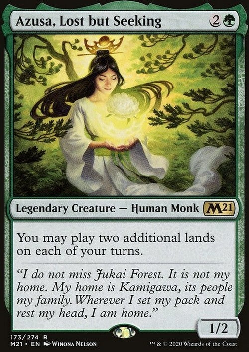 Azusa, Lost but Seeking ~ Core 2021 [ NM ] [ Magic MTG ]