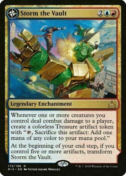 Storm the Vault ~ Rivals of Ixalan [ EX ] [ Magic MTG ]