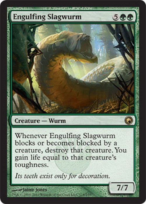 Engulfing Slagwurm ~ Scars of Mirrodin [ EX ] [ Magic MTG ]