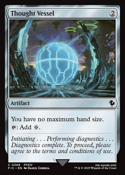 Thought Vessel~ Commander: Final Fantasy [ NM ] [ Magic MTG ]