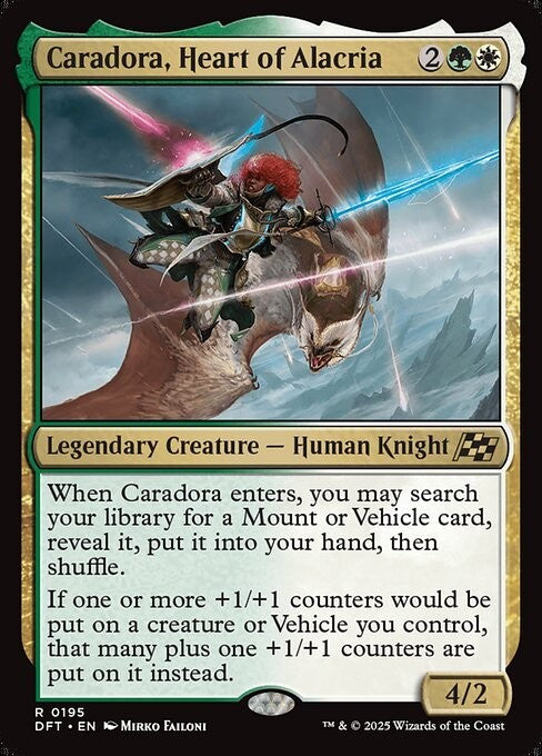 Caradora, Heart of Alacria ~ Aetherdrift [ NM ] [ Magic MTG ]