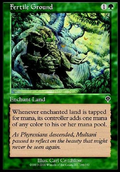 Fertile Ground ~ Invasion [ EX ] [ Magic MTG ]