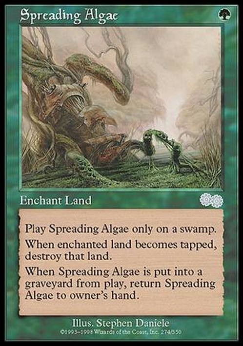 Spreading Algae ~ Urza's Saga [ EX ] [ Magic MTG ]