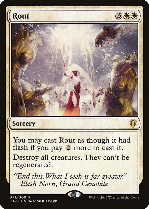 Rout ~ Commander 2017 [ EX ] [ Magic MTG ]