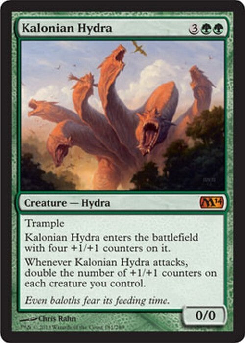Kalonian Hydra ~ Magic 2014 [ EX ] [ Magic MTG ]