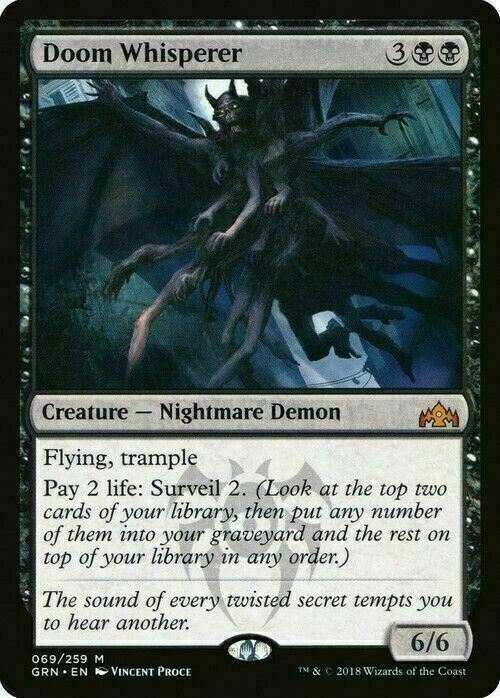 Doom Whisperer ~ Guilds of Ravnica [ EX ] [ Magic MTG ]