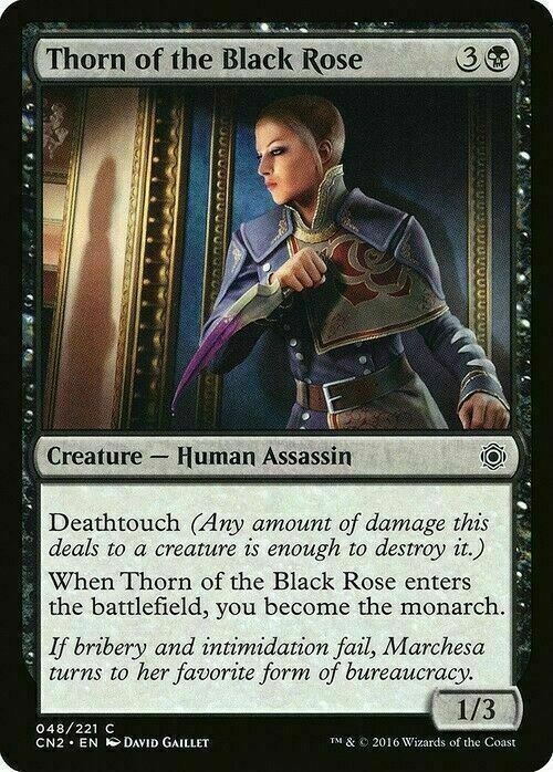 Thorn of the Black Rose ~ Conspiracy 2 [ NM ] [ Magic MTG ]