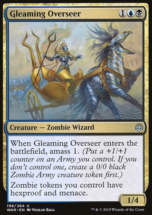 Gleaming Overseer ~ War of the Spark [ EX ] [ Magic MTG ]