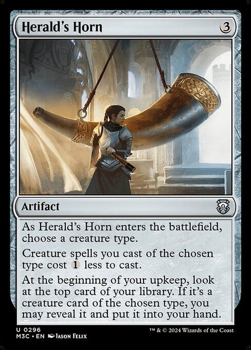 Herald's Horn ~ Commander: Modern Horizons 3 [ NM ] [ Magic MTG ]
