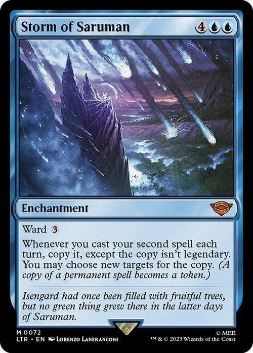 Storm of Saruman ~ The Lord of the Rings [ NM ] [ Magic MTG ]