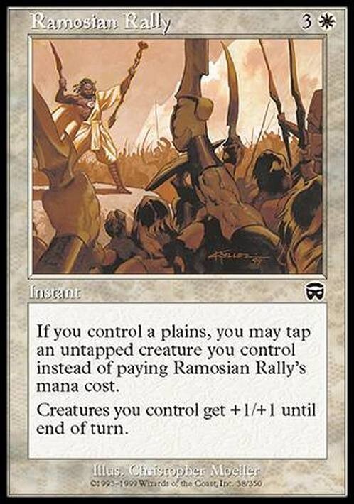 Ramosian Rally ~ Mercadian Masques [ EX ] [ Magic MTG ]