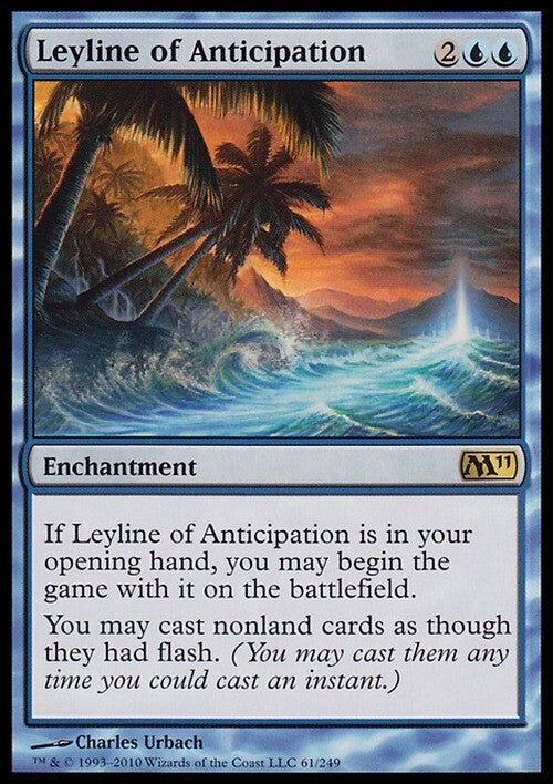 Leyline of Anticipation ~ Magic 2011 [ EX ] [ Magic MTG ]