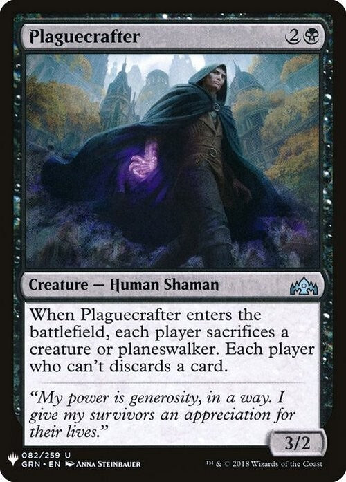 Plaguecrafter ~ Mystery Booster [ NM ] [ Magic MTG ]