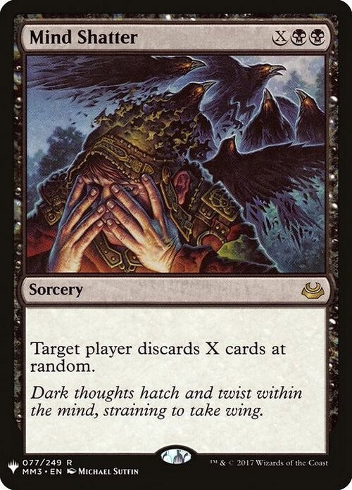 Mind Shatter ~ Mystery Booster [ NM ] [ Magic MTG ]