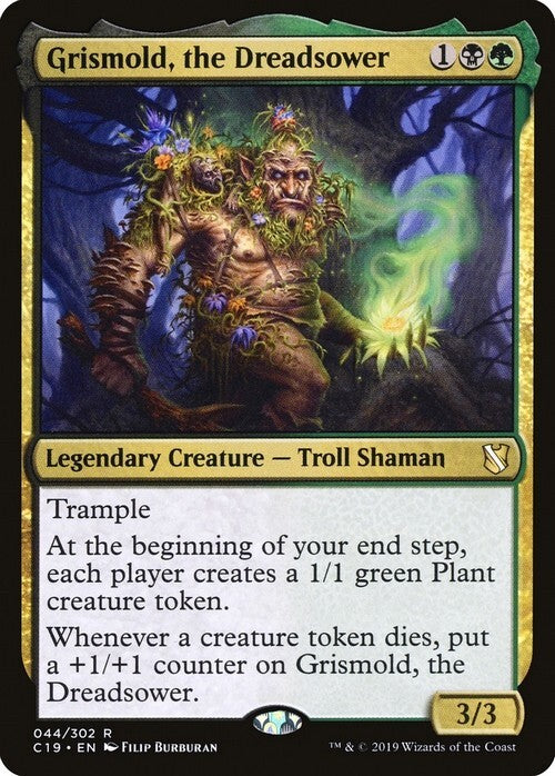 Grismold, the Dreadsower ~ Commander 2019 [ EX ] [ Magic MTG ]
