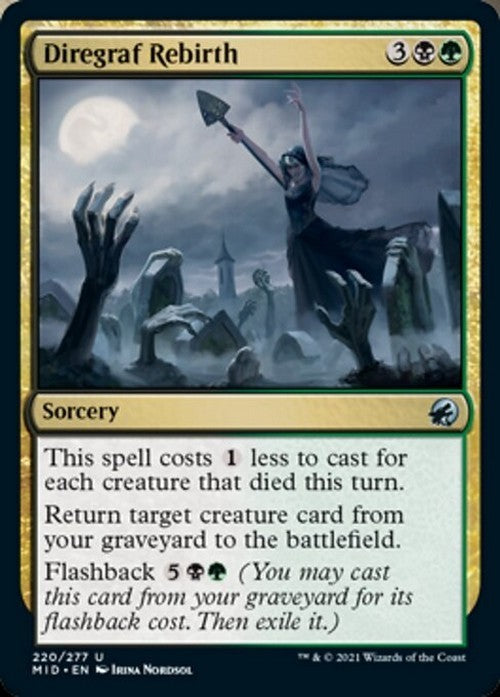 Diregraf Rebirth ~ Midnight Hunt [ NM ] [ Magic MTG ]